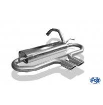 Escape FOX CitroenC1/ Peugeot 107/ Toyota Aygo escape final salida centraled - 2x86x54 32 duplex