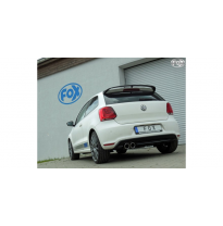 Escape FOX VW Polo 6R - WRC escape final 63,5mm - 2x90 16