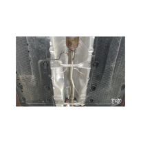 Escape FOX VW Golf 6 GTI tubo conexion escape central/catalizador