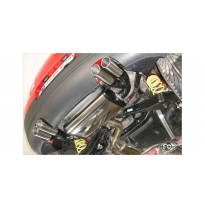 Escape FOX VW Golf V TSI escape final salida duplex - 2x76 17 duplex