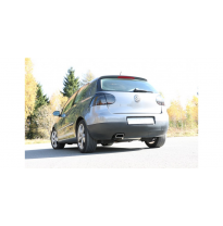 Escape FOX VW Golf V 4motion - 1K escape final Ø70mm - 145x65 type 59