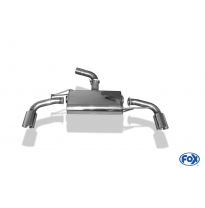 Escape FOX VW Golf 6 GTI/ GTD escape final salida duplex - 1x100 25 duplex