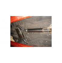 Escape FOX VW Corrado G60 half system from catalizador Side Pipe - 2x70 10