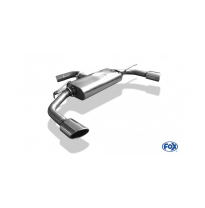 Escape FOX VW Beetle type 16 eje trasero rigido escape final duplex - 115x85 type 38 duplex