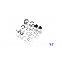 Escape FOX VW Eos V6 escape final salida duplex - 2x80 17 duplex