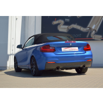 Catback-System De 90 Mm Con Salida De Escape Izquierdo Y Derecho Friedrich Bmw 2er F22/F23  Año: 11/2013-06/2016 Coupe &amp; Cabrio