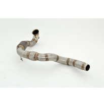 Downpipe De 90 Mm Con Catalizador Hjs De 200 Celdas Friedrich Mercedes X156 Gla-Klasse  Año: 07/2014-09/2018  Gla45 Amg 4matic 2
