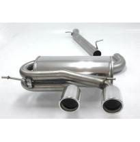 Catback Racing De 70 Mm Con Salida De Escape Izquierdo Y Derecho Friedrich Vw Golf V R32  Desde Año: 2005  3.2l Fsi 184kw