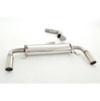 Escape Trasero De 70 Mm Con Salida De Escape Izquierdo Y Derecho Friedrich Renault Clio Iii Rs  Año: 2006-04/2009 Hatchback  2.0