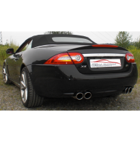Catback-System De 70 Mm Con Salida De Escape Izquierdo Y Derecho Friedrich Jaguar Xkr Cabrio  Desde Año: 2008  5.0l V8 375kw