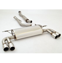 Catback-System De 70 Mm Con Salida De Escape Izquierdo Y Derecho Friedrich Hyundai Genesis Coupe  Desde Año: 2010  2.0l Turbo 15