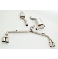 Catback-System De 70 Mm Con Salida De Escape Izquierdo Y Derecho Friedrich Hyundai I30 Gdh &amp; Coupe 3-/5-Puertas  Desde Año: 04/2