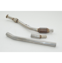 Downpipe De 70 Mm Con Catalizador Hjs De 200 Celdas Friedrich Audi A4 B6 (8e/8h) 2wd  Año: 2000-2004 Sedan &amp; Avant  1.6l 75kw /