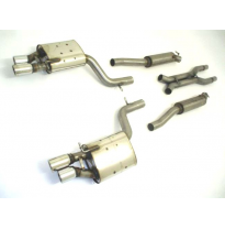 Sistema De Catback De 70 Mm W. Tubo De Escape Izquierdo Y Derecho Friedrich Audi S4 B6 (8e) Quattro  Año: 2003-2005 Sedan &amp; Avan