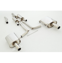 Catback-System De 70 Mm Con Salida De Escape Izquierdo Y Derecho Friedrich Audi A4 B7 (8ec/8ed/8h) Quattro  Año: 11/2004-2008 Se