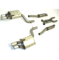 Sistema De Catback De 70 Mm W. Tubo De Escape Izquierdo Y Derecho Friedrich Audi Rs4 B7 (8ec/8ed/8h) Quattro  Año: 09/2005-2009