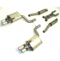 Sistema De Catback De 70 Mm W. Tubo De Escape Izquierdo Y Derecho Friedrich Audi S4 B7 (8ec/8ed/8h) Quattro  Desde Año: 11/2004-