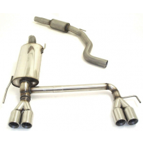 Catback-System De 70 Mm Con Salida De Escape Izquierdo Y Derecho Friedrich Opel Corsa D Gsi  Desde Año: 2007  1.6l Turbo 110kw