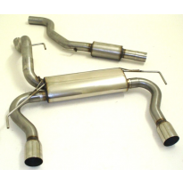 Catback-System De 70 Mm Con Salida De Escape Izquierdo Y Derecho Friedrich Opel Corsa D Opc Nurburgring Edition  Desde Año: 2011