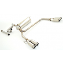 Catback-System De 70 Mm Con Salida De Escape Izquierdo Y Derecho Friedrich Opel Cascada  Desde Año: 2013  1.4l Turbo 88/103kw /