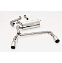 Catback-System De 70 Mm Con Salida De Escape Izquierdo Y Derecho Friedrich Opel Astra J Gtc 3 Puertas  Desde Año: 2012  2.0l Cdt