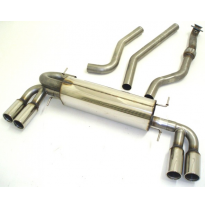 Catback-System De 70 Mm Con Salida De Escape Izquierdo Y Derecho Friedrich Opel Gt  Desde Año: 2007  2.0l Turbo 194kw