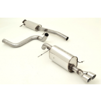 Sistema De Catback De 70 Mm Friedrich Ford Fiesta St Ja8 Facelift  Desde Año: 01/2013  1.6l Ecoboost 134/147kw