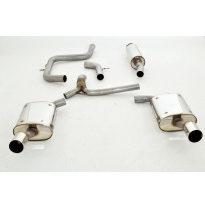 Catback-System De 70 Mm Con Salida De Escape Izquierdo Y Derecho Friedrich Ford Mondeo (Ba7)  Año: 03/2007-11/2010 Sedan / Hatch