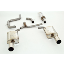 Catback-System De 70 Mm Con Salida De Escape Izquierdo Y Derecho Friedrich Ford Mondeo (Ba7)  Año: 03/2007-11/2010 Turnier  2.5l