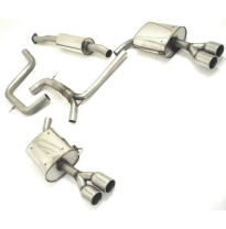 Catback-System De 70 Mm Con Salida De Escape Izquierdo Y Derecho Friedrich Ford Mondeo (Ba7)  Año: 05/2010-08/2014 Turnier  2.0l