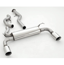 Catback-System De 70 Mm Con Salida De Escape Izquierdo Y Derecho Friedrich Ford Kuga Ii  Desde Año: 2013 2wd &amp; Awd  2.0l Tdci 10