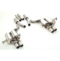 Catback-System De 70 Mm Con Salida De Escape Izquierdo Y Derecho Friedrich Bmw 5er E39  Año: 98-2003 Sedan  M5 5.0l V8 294kw