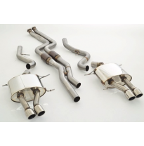 Catback-System De 70 Mm Con Tubo De Escape L. &amp; R. Con Catalizadores Deportivos De 200 Celdas Friedrich Bmw 3er E92/E93  Año: 20