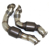 Juego De Bajantes De 2x70 Mm Con Catalizador Deportivo Hjs De 200 Celdas Friedrich Bmw 3er E92/E93  Año: 09/2006-02/2010 Coupe &amp;