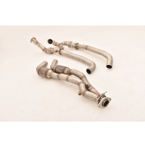 Downpipe De 2x70 Mm Con Catalizador De 200 Celdas Friedrich Bmw 1er M-Coupe E82  Desde Año: 2011  3.0l Bi-Turbo 250kw