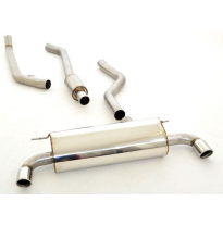 Catback-System De 70 Mm Con Salida De Escape Izquierdo Y Derecho Friedrich Bmw 1er F20/F21  Año: 01/2015-08/2016 3-/5-Puertas  1