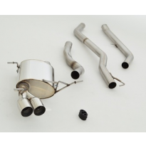 Sistema De Catback De 70 Mm Friedrich Bmw 3er E90  Año: 2005-2012 Sedan  325d 145/150kw / 330d/330xd 170/180kw