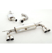 Catback-System De 70 Mm Con Salida De Escape Izquierdo Y Derecho Friedrich Vw Tiguan 2wd  Año: 2007-01/2016  1.4l Tsi 90/110/118