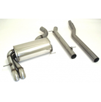 Sistema De Catback De 70 Mm Friedrich Vw Golf Vi  Año: 10/2008-2012 4motion  2.0l Tdi 103kw