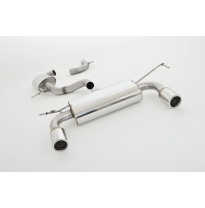 Catback-System De 70 Mm Con Salida De Escape Izquierdo Y Derecho Friedrich Vw Golf Vi Cabrio  Desde Año: 06/2011 2wd  1.2l Tsi 6