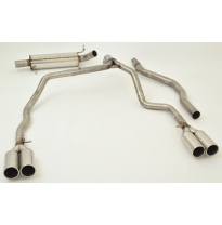 Catback-System De 70 Mm Con Salida De Escape Izquierdo Y Derecho Friedrich Vw Amarok 2h 2wd &amp; 4motion (Tambien Para Coches Con G