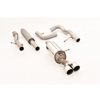 Sistema De Catback De 70 Mm Friedrich Peugeot 207 Hatchback  Año: 02/2006-05/2015  1.6l Turbo 110/115kw / 1.6l Turbo Rc 128kw