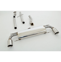 Catback-System De 70 Mm Con Salida De Escape Izquierdo Y Derecho Friedrich Mazda Cx-5 (Ke) Awd  Año: 08/2011-03/2017  2.2l Skyac