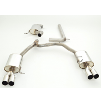 Catback-System De 70 Mm Con Salida De Escape Izquierdo Y Derecho Friedrich Skoda Octavia 1z  Desde Año: 2004 Sedan &amp; Combi  1.2