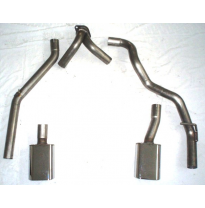 Sistema De Tubo De Escape Para El Lado Izquierdo Y Derecho Friedrich Kia Sorento Ii  Desde Año: 2006  2.5l Crdi 125kw