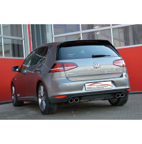 Sistema De Tubo De Escape Para El Lado Izquierdo Y Derecho Friedrich Vw Golf Vii Gtd  Año: 2013-02/2017 2wd  2.0l Tdi 135kw Con