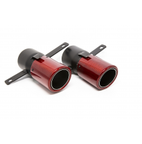 Tubos De Escape De Carbono De 90 Mm Para Atornillar Friedrich Mercedes W177 A-Klasse  Desde Año: 12/2018 A35 Amg 4matic 225kw