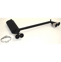 Escape Trasero Con Salida De Escape Izquierdo Y Derecho Friedrich Opel Kadett E  Año: 86-91 Cc/Hatchback  1.3l 44/55kw / 1.4l 44