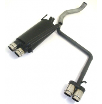 Escape Trasero Con Salida De Escape Izquierdo Y Derecho Friedrich Vw Polo 6n / 6n2  Año: 94-2001 Hatchback  1.0l 37kw / 1.1l 33k