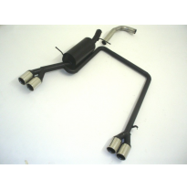 Escape Trasero Con Salida De Escape Izquierdo Y Derecho Friedrich Skoda Fabia 6y  Año: 99-2007 Combi  1.2l 47kw / 1.4l 50kw / 1.